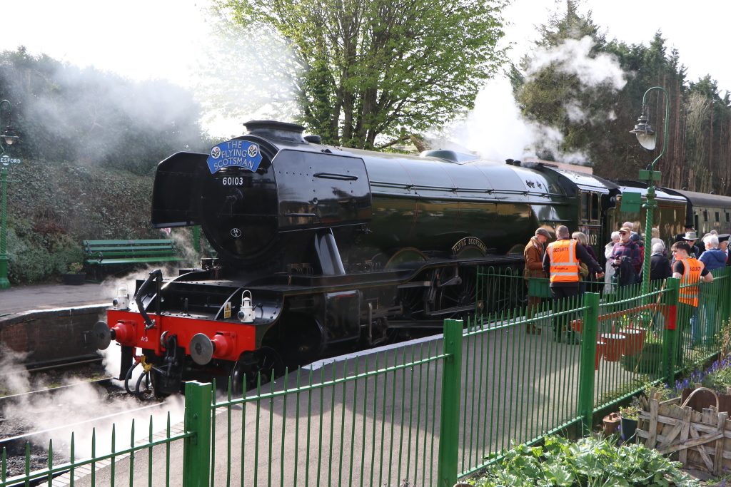 Flying Scotsman Alresford 20.3.26