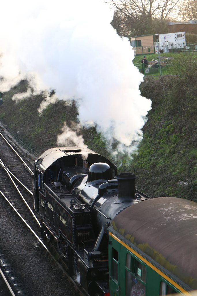 Ivatt Tank Ropley Assisting 20.3.26